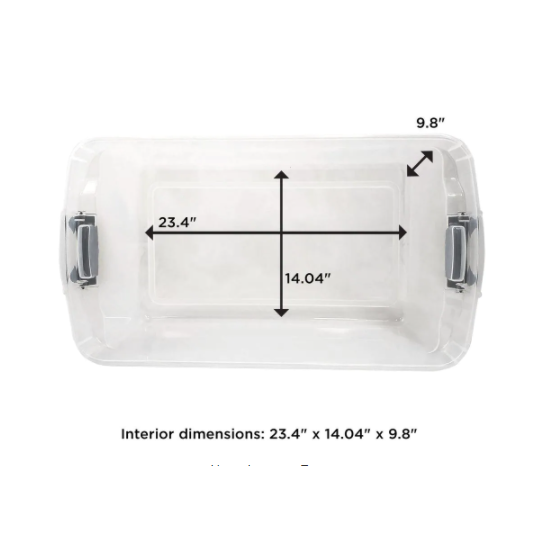 64QT Latching Box