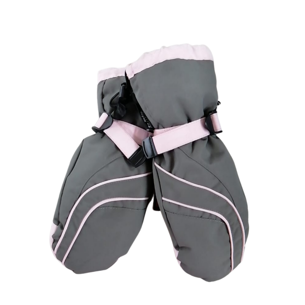 Winter Gloves Grey/Pink