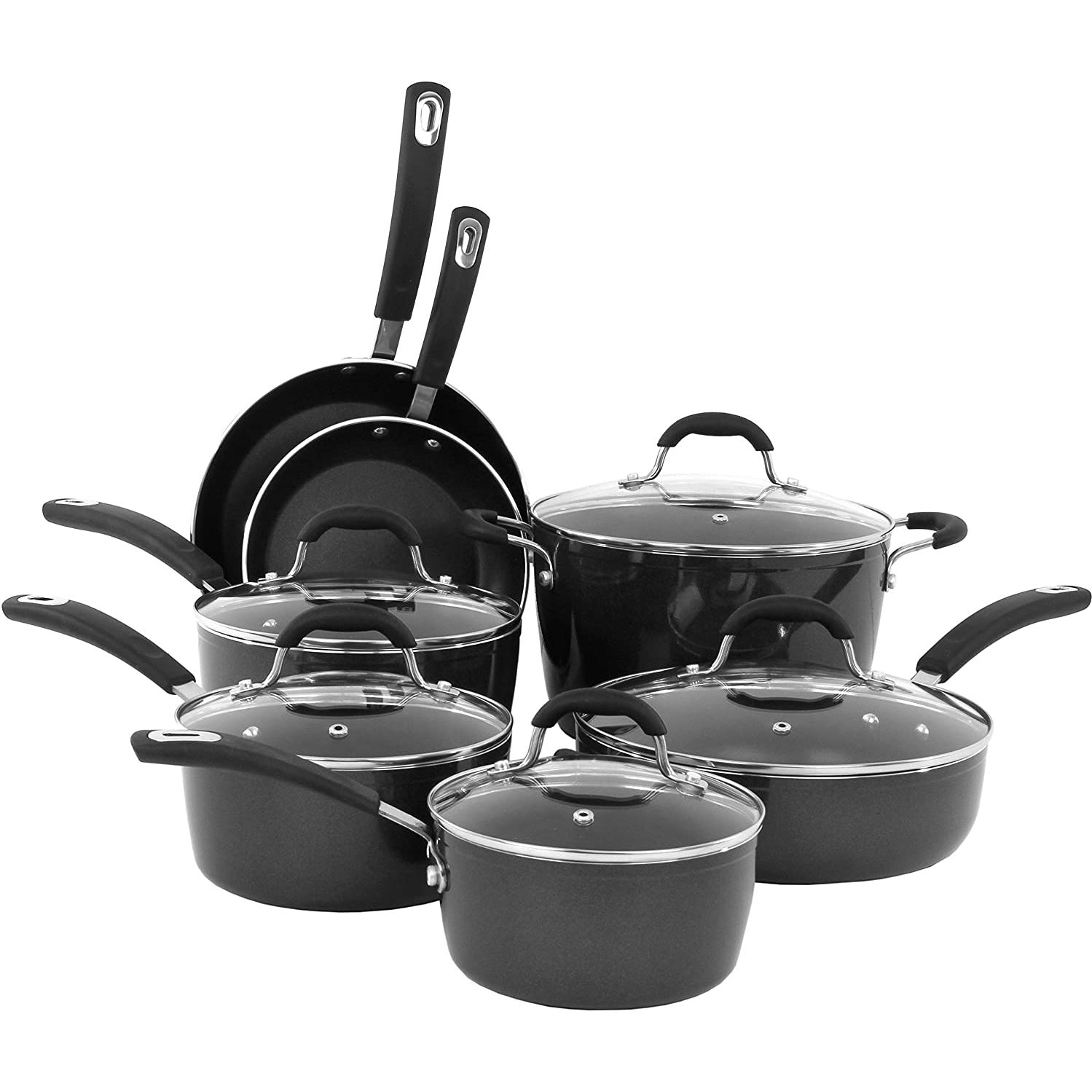 Forged Aluminum Cookware set 12pc