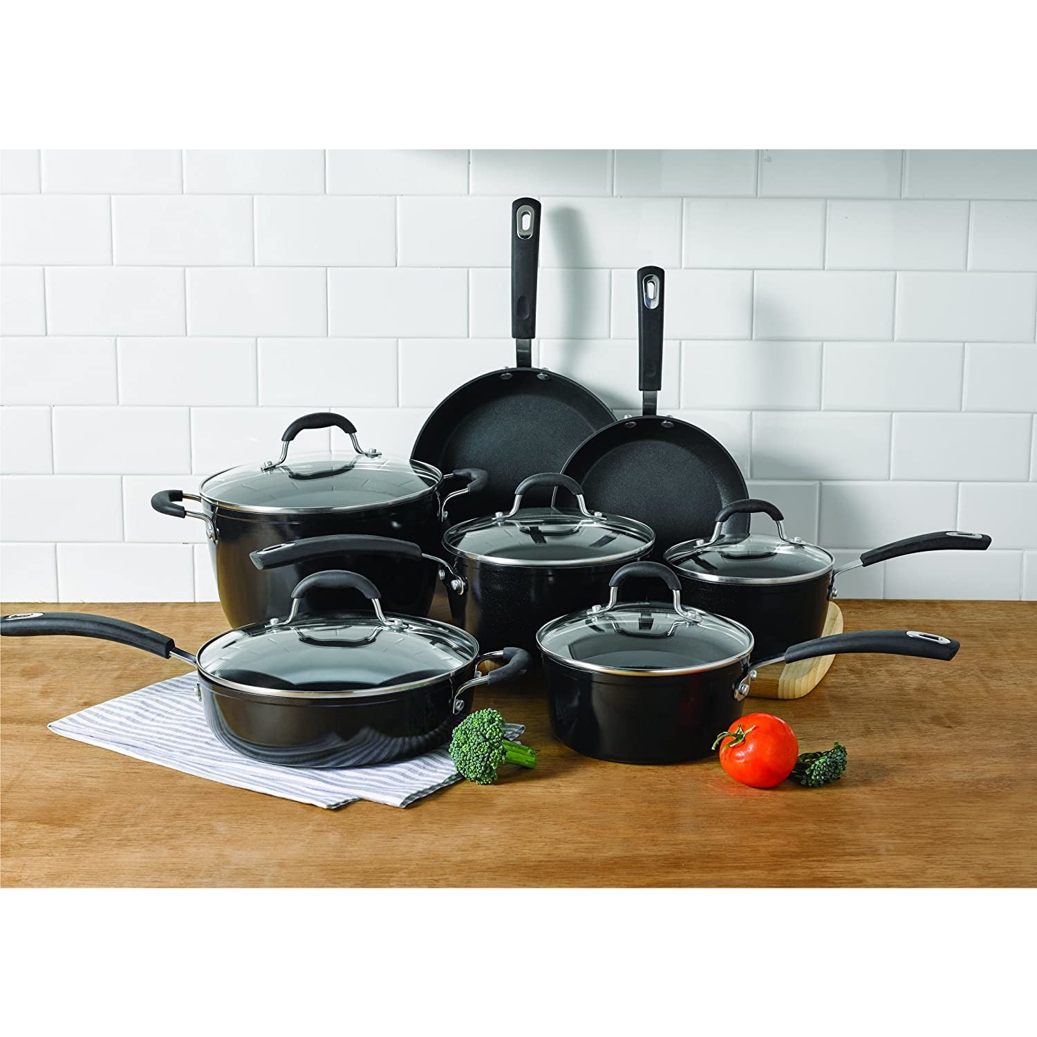 Forged Aluminum Cookware set 12pc