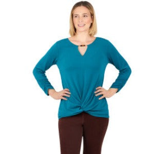 Blouse Teal - Ruby Rd.