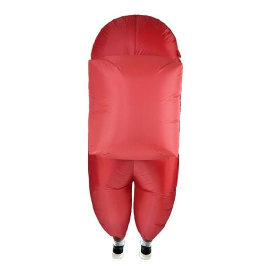 SUS CREWMATE ( AMONG US ) INFLATABLE CHILD RED