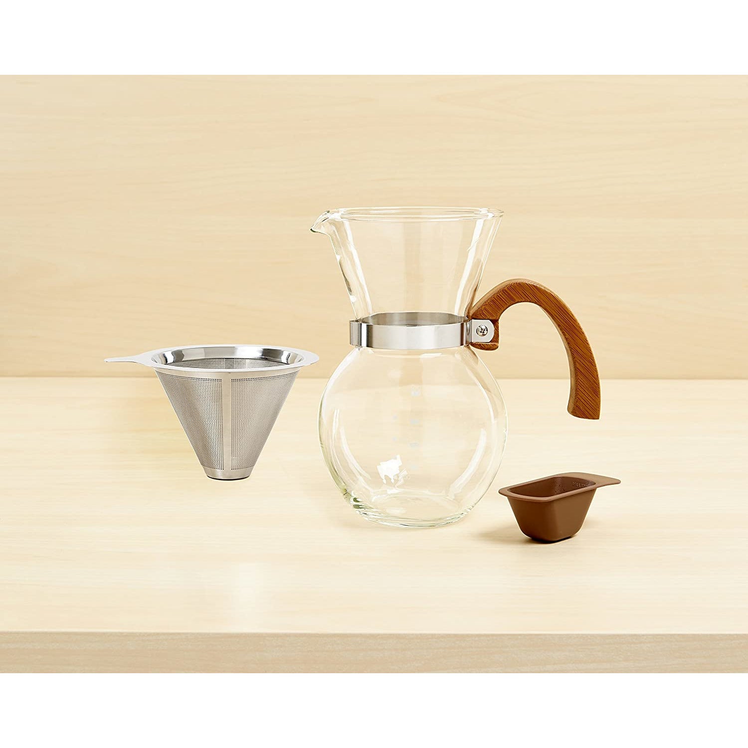 Pour-Over Coffee Maker Clear