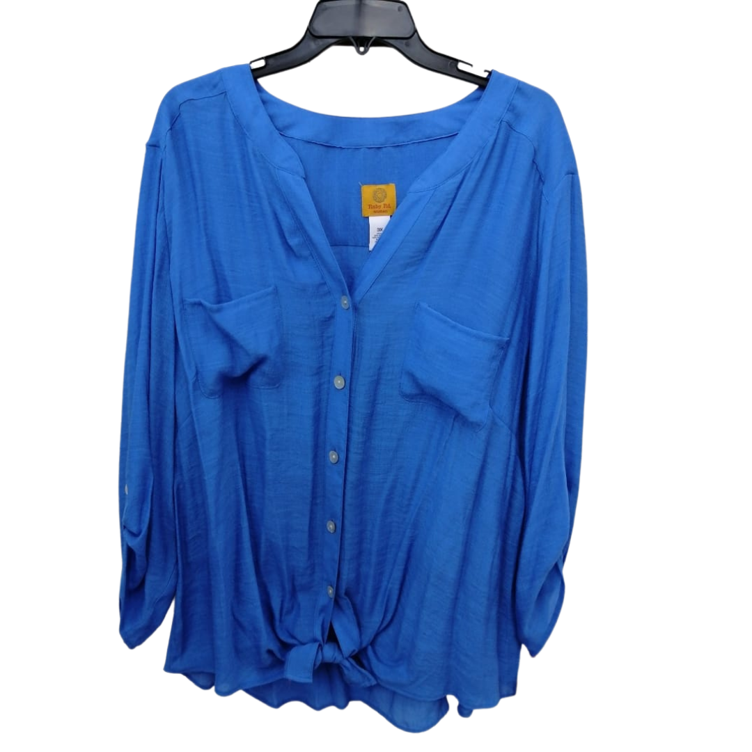 Blusa Azul Capri Ruby Rd X