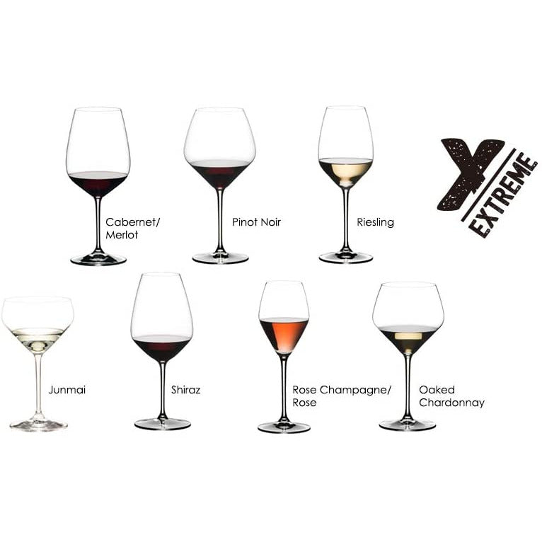 Riedel Extreme vidrio cóctel Martini vidrio juego de 4