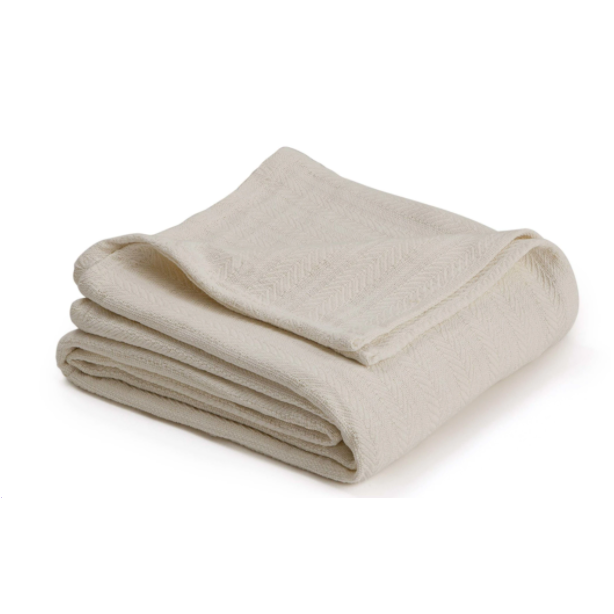 Cotton Blanket Beige available in 3 sizes