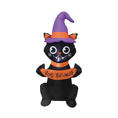 Inflatable Black Cat Outdoor Halloween