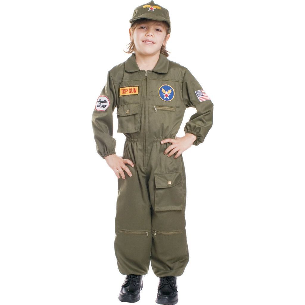 AIR FORCE PILOT BOY COSTUME