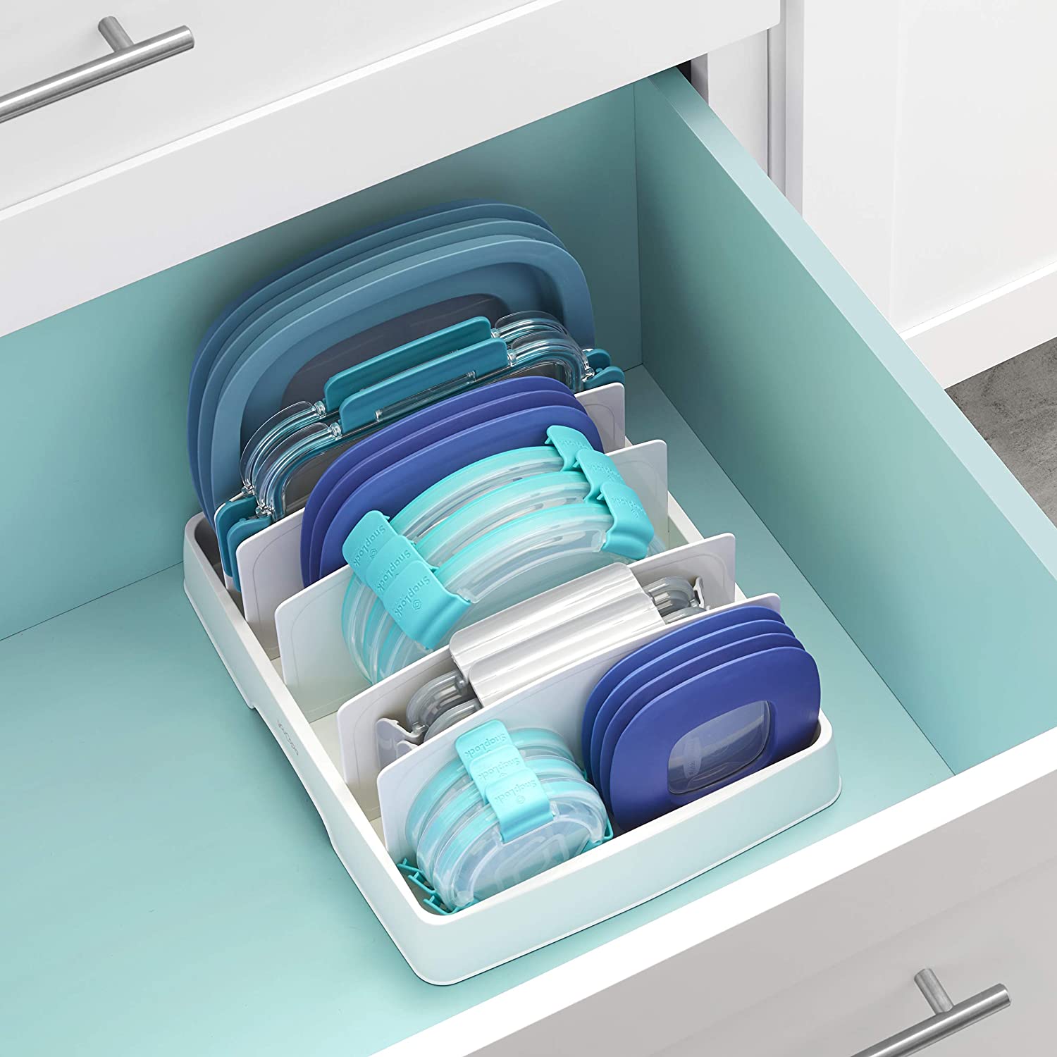 Container Lid Organizer