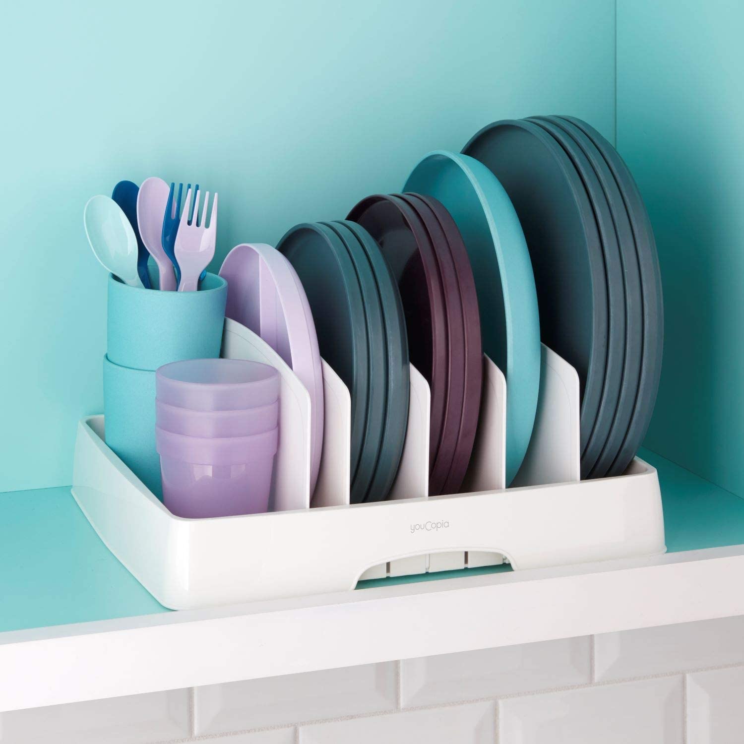 Container Lid Organizer