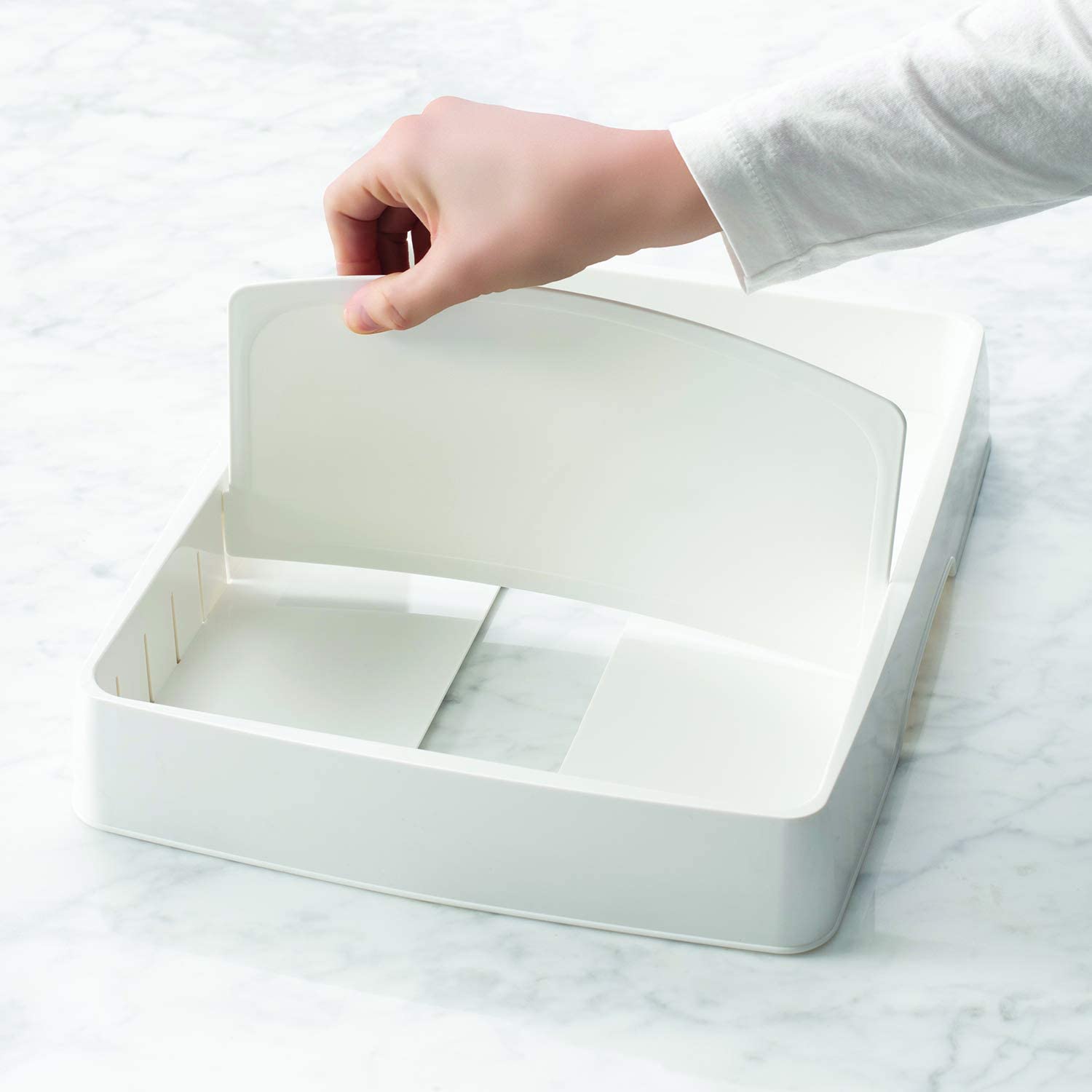 Container Lid Organizer