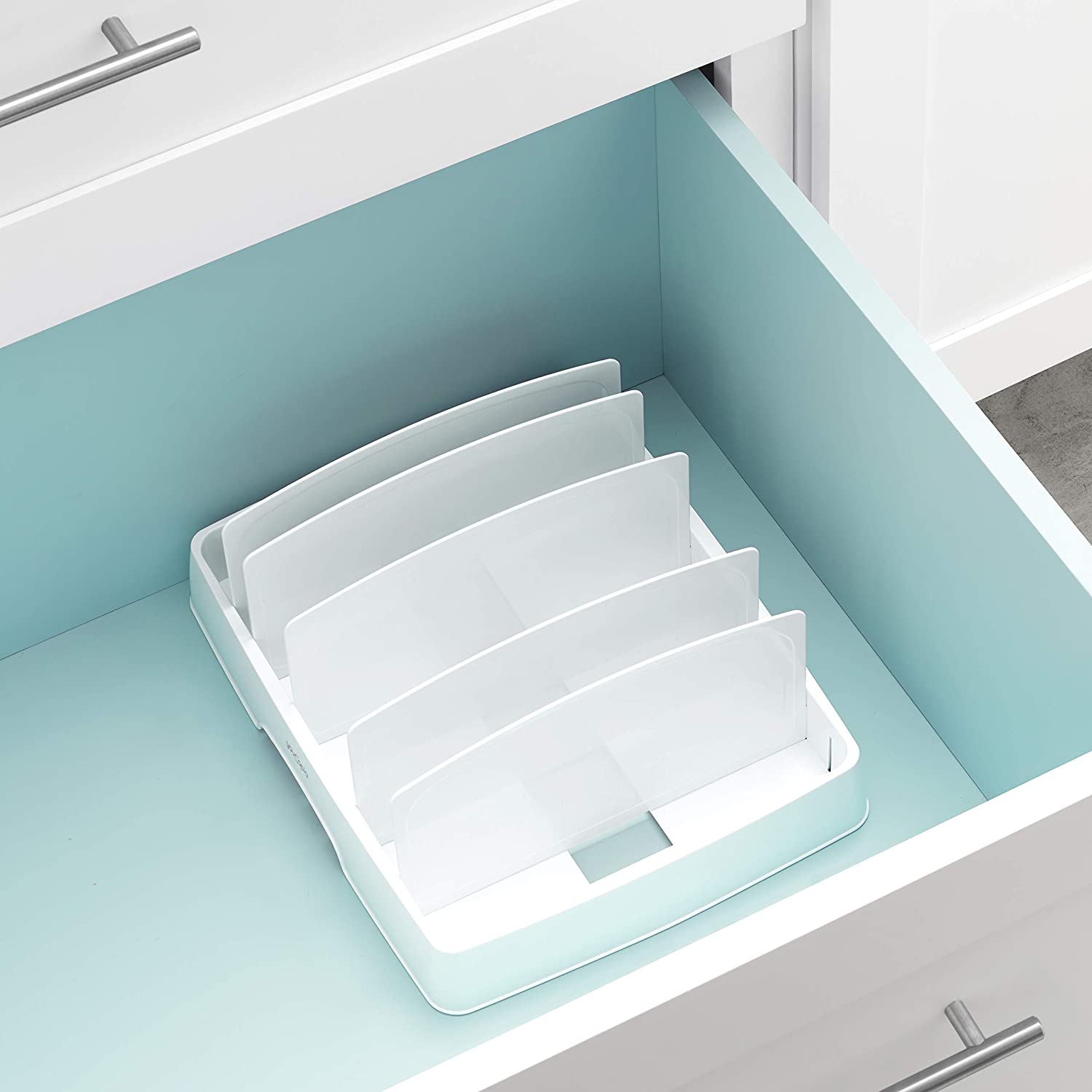 Container Lid Organizer