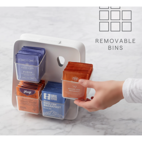 TeaStand 80 Tea Bag Organizer