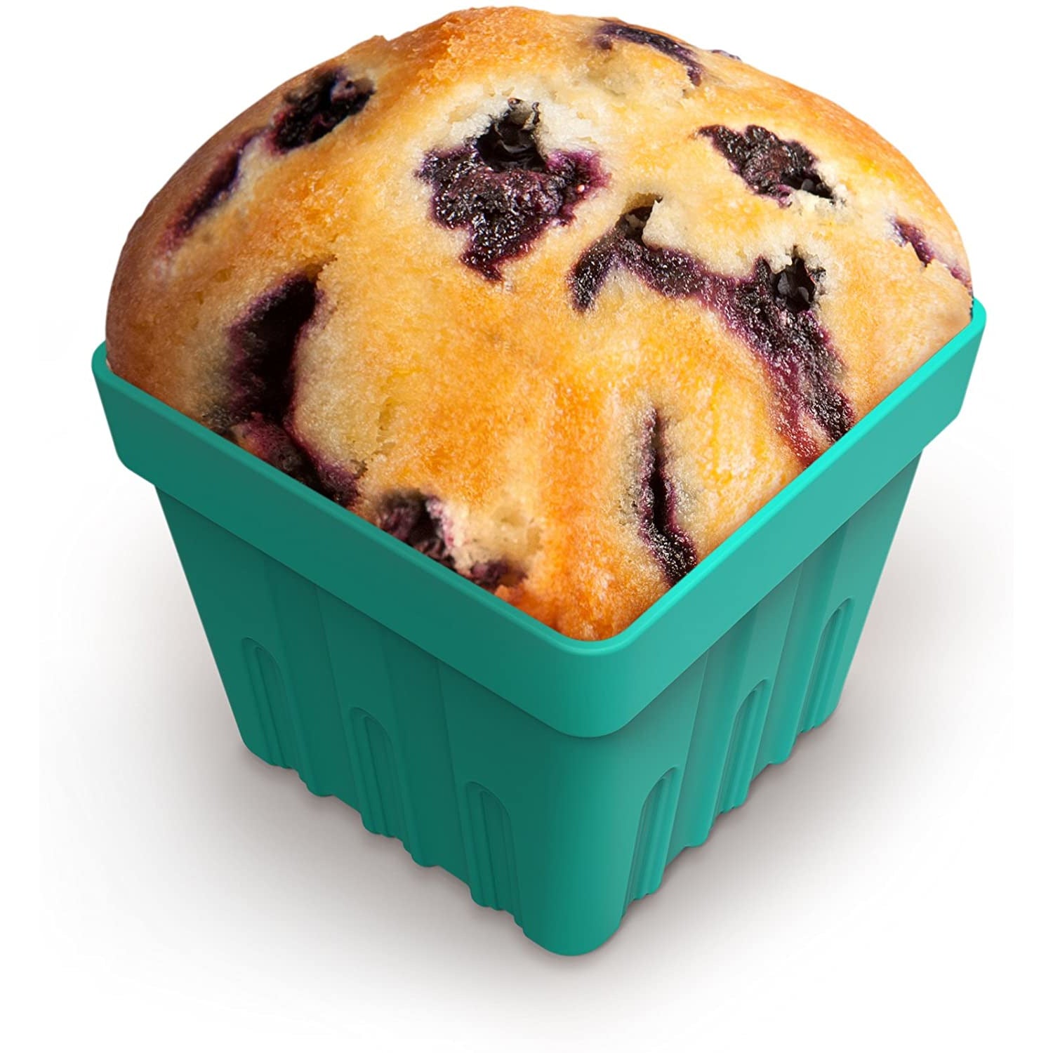 FRESH PICKED Blueberry Muffin Baking Cups Set of 4