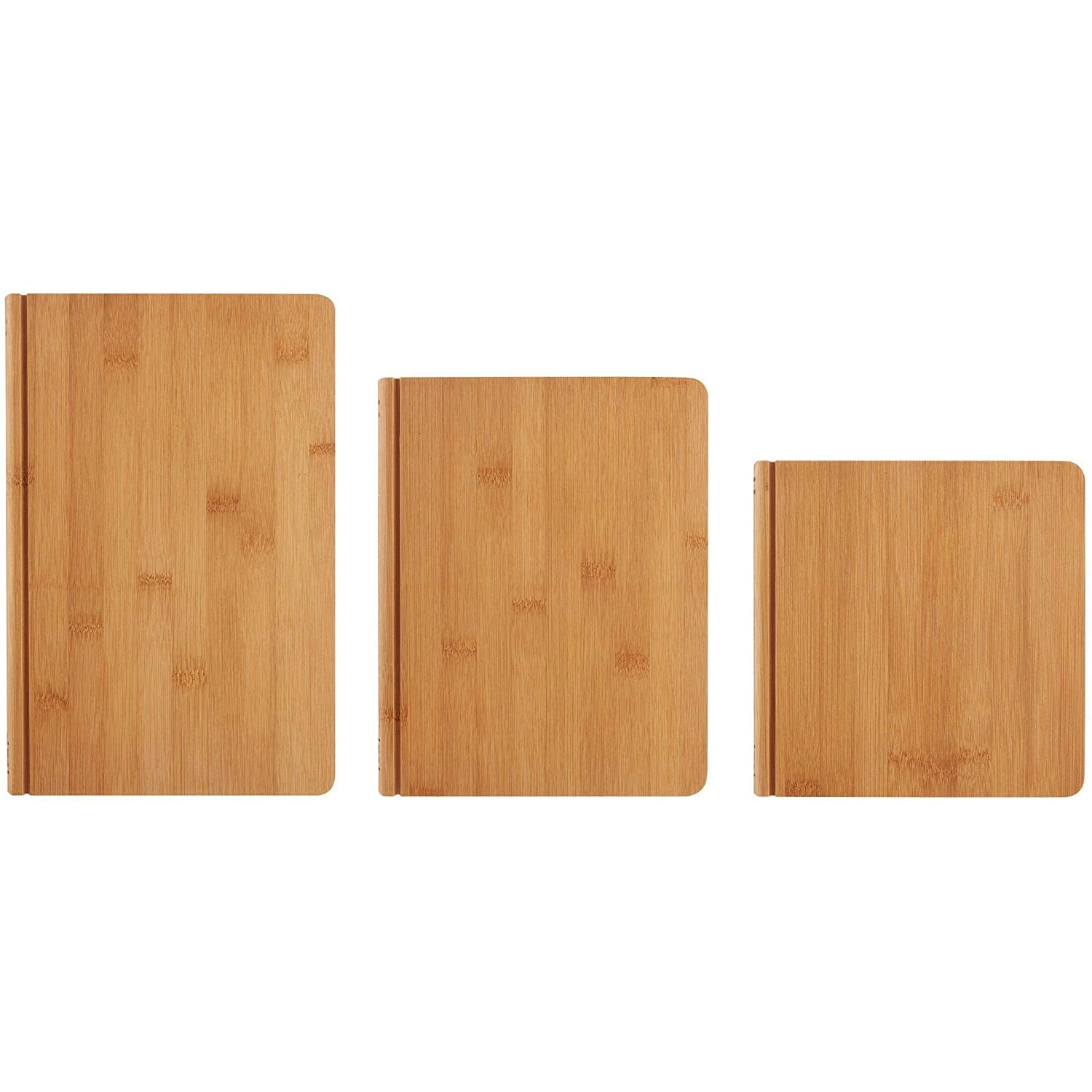 SET DE 3 TABLAS DE BAMBOO CON MOTIVO DE LIBROS