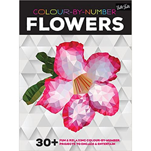 COLOR BY NUMBERS FLOWERS