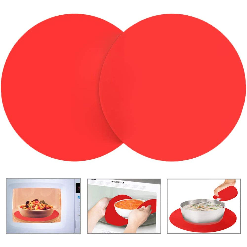 NO-MESS SILICONE MICROWAVE MAT