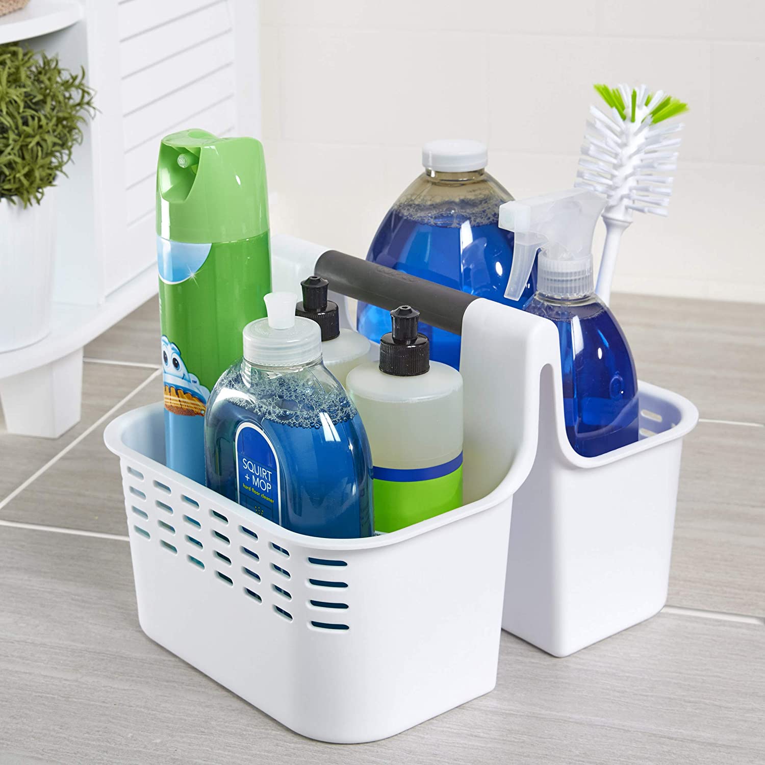 Bath and Shower Caddy White