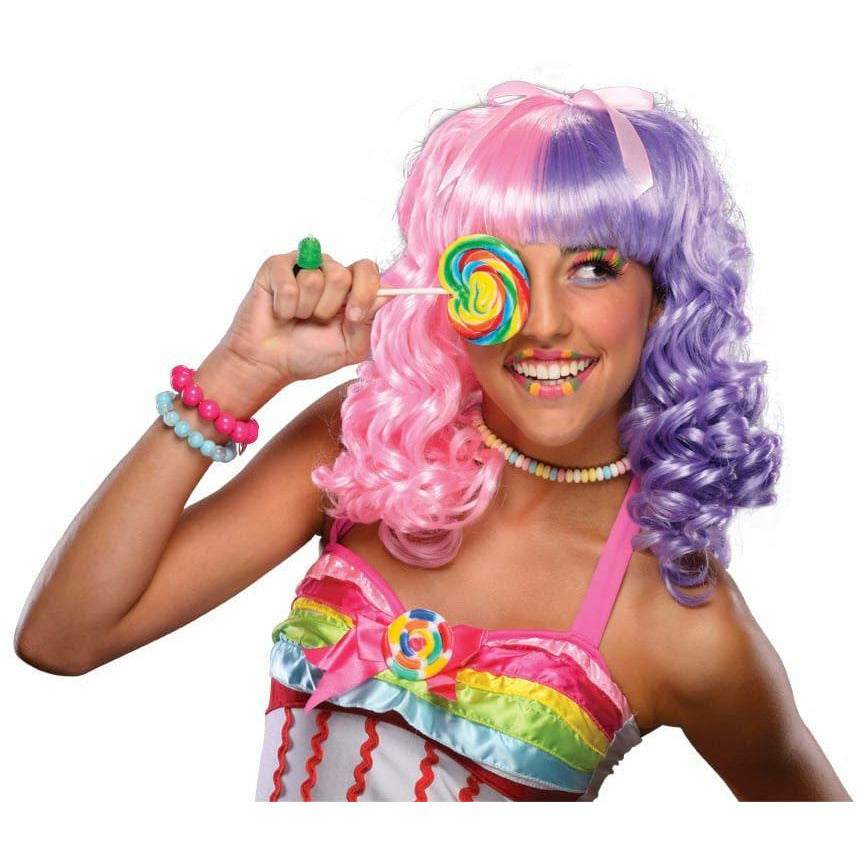 Lollipop Pink/Purple wig