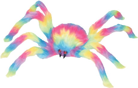 19.7" Colorful Spider Light Up UV Radiator