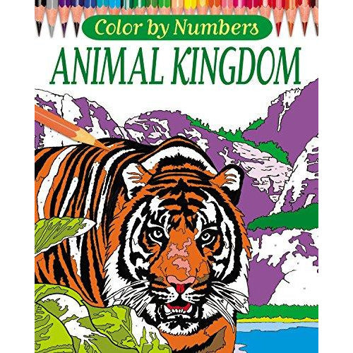 COLOR BY NUMBERS ANIMAL KINGDOM