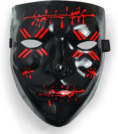PURGE MASK LED-RED