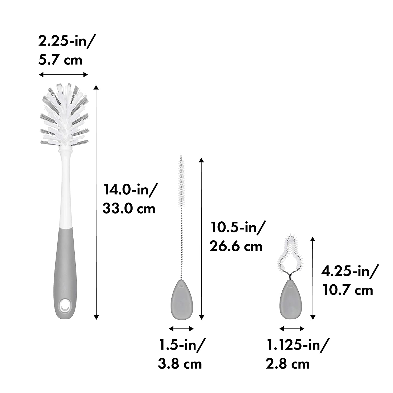 OXO Tot Water Bottle & Straw Cup Cleaning Set