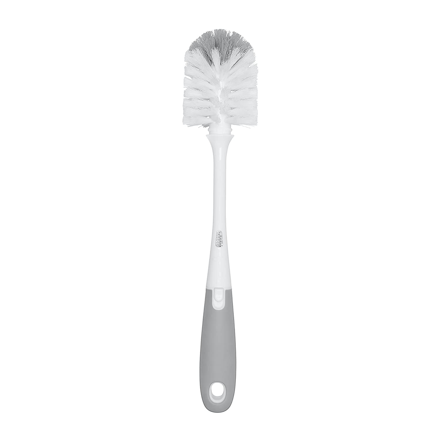 OXO Tot Bottle Brush with Nipple Cleaner and Stand Gray