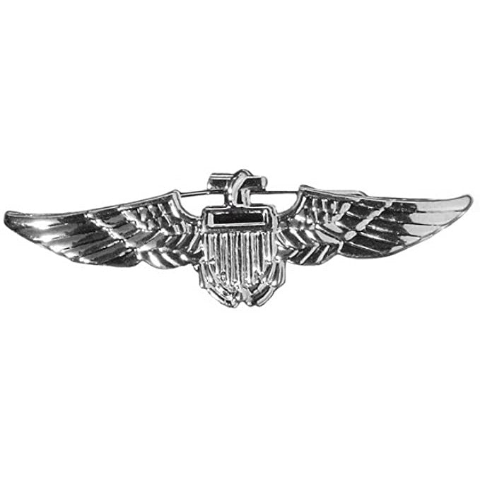 Aviator Badge Silver