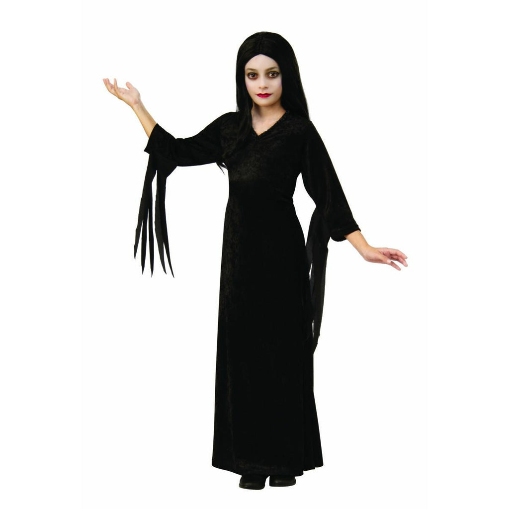 Kids The Addams Family Animated Movie Morticia Costume