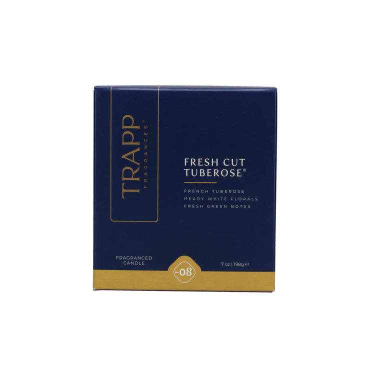 No. 08 Fresh Cut Tuberose 7 oz. Candle in Signature Box