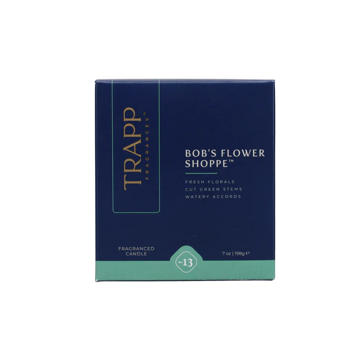 No. 13 Bob's Flower Shoppe 7 oz. Candle in Signature Box
