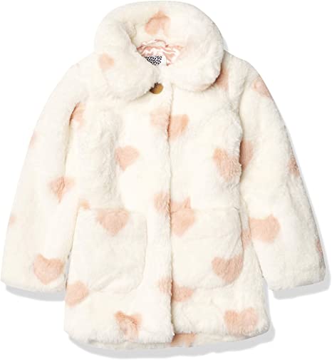 Faux Fur Jacket With Hood Cream