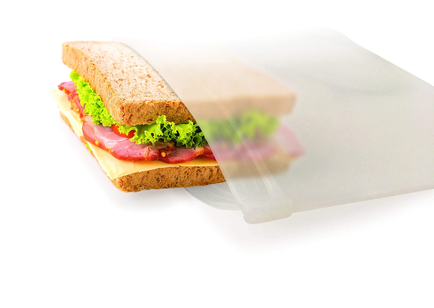 Clip & Seal Reusable Silicone Food Storage Bag