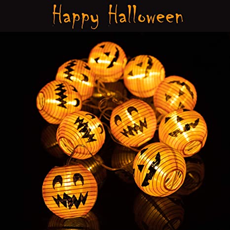 UL 10ct Pumpkin Lantern Lights