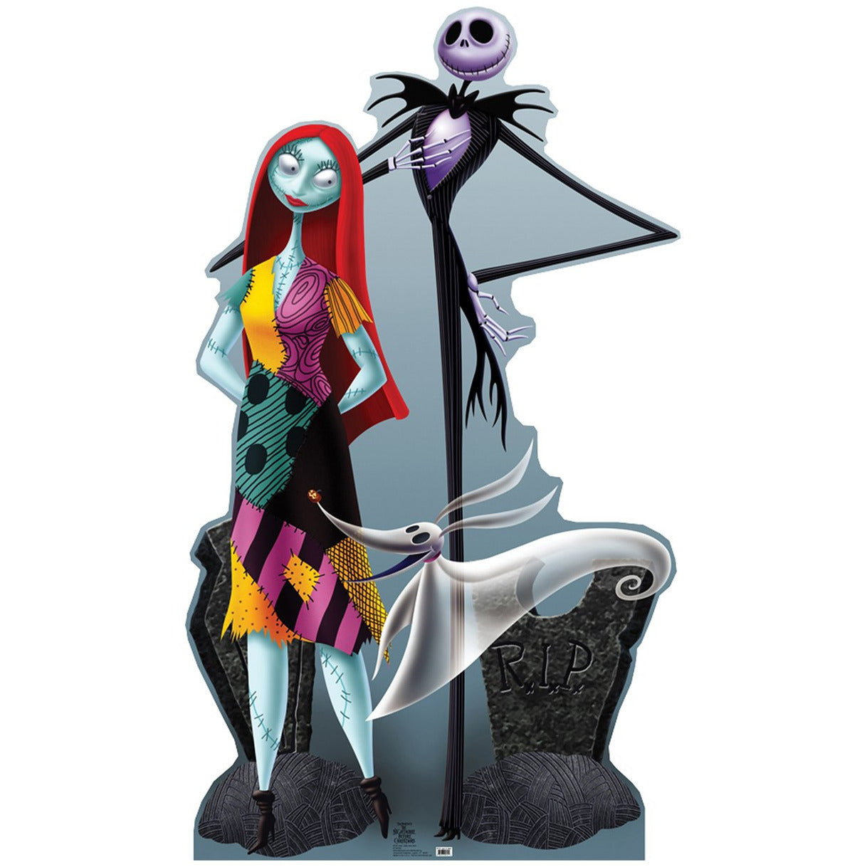 Jack & Sally Soporte de cartón