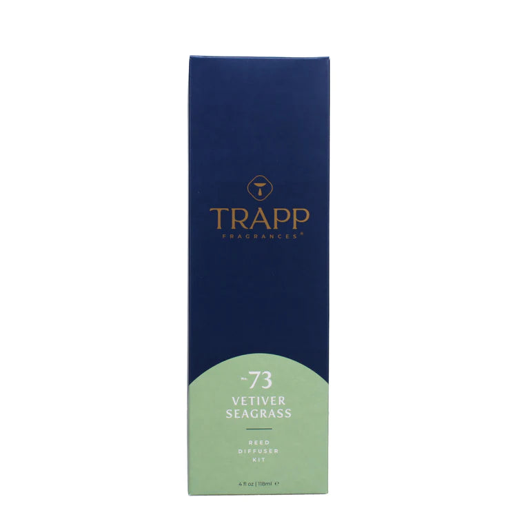 No. 73 Vetiver Seagrass 4 oz. Reed Diffuser Kit