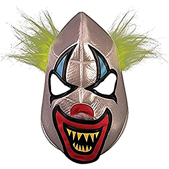 Wrestling mask clown