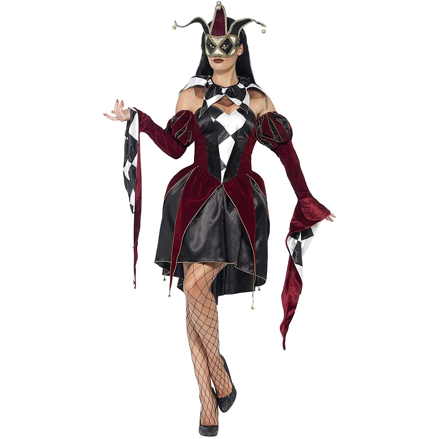 GOTHIC VENETIAN HARLEQUIN COSTUME