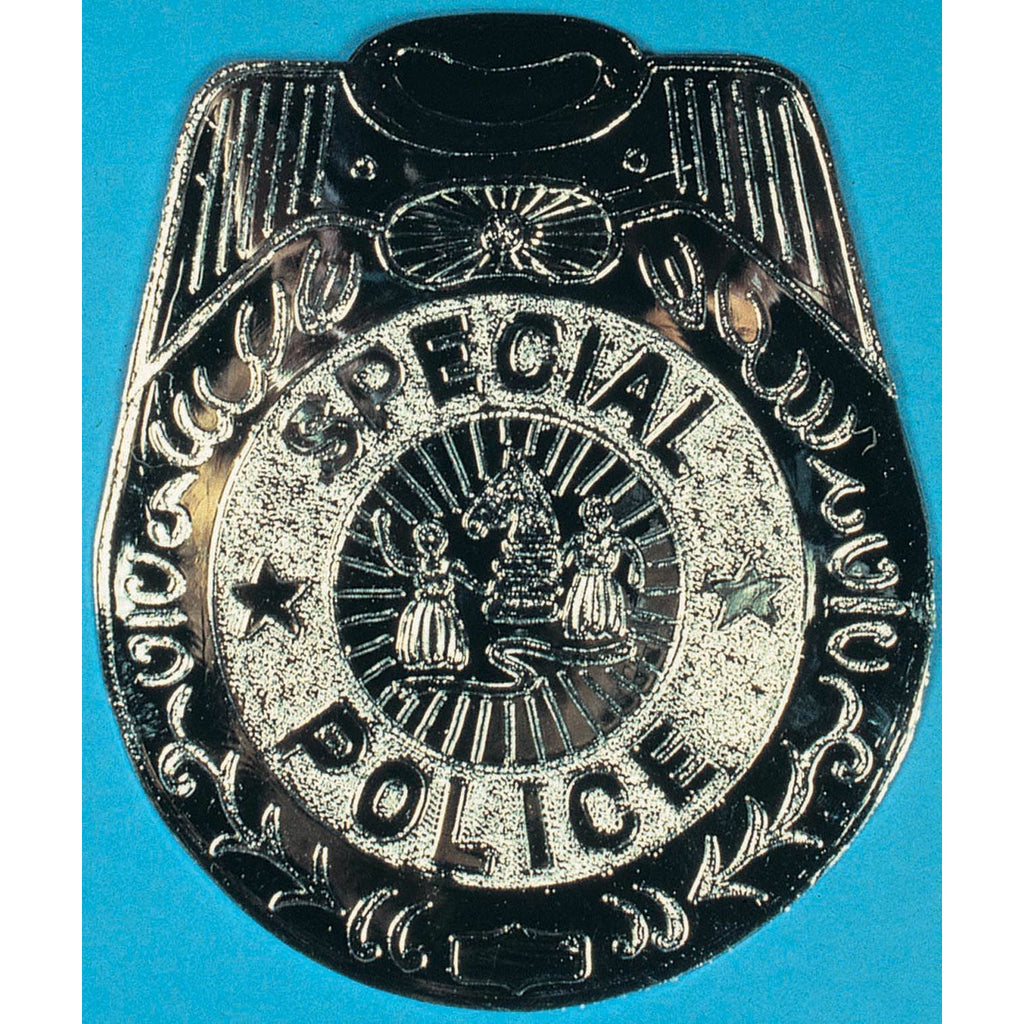 7" jumbo police badge