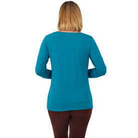 Blouse Teal - Ruby Rd.