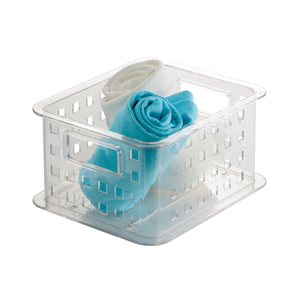 Spa Small Stacking Basket with Handles