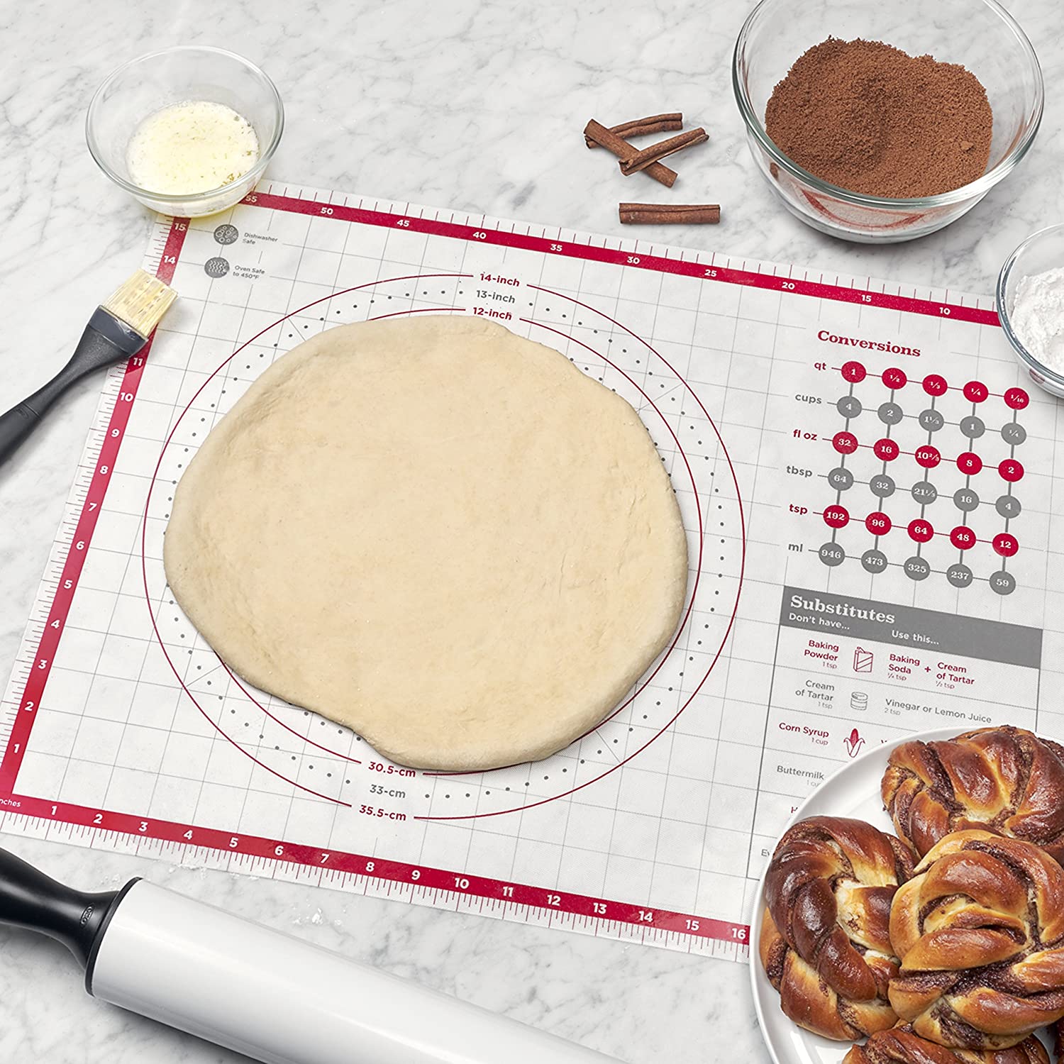 OXO GG SILICONE PASTRY MAT