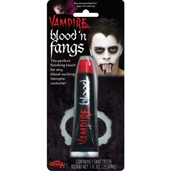 VAMPIRE BLOOD AND FANGS