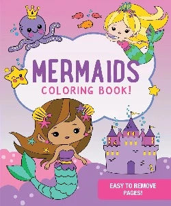 Mermaids Coloring Book!