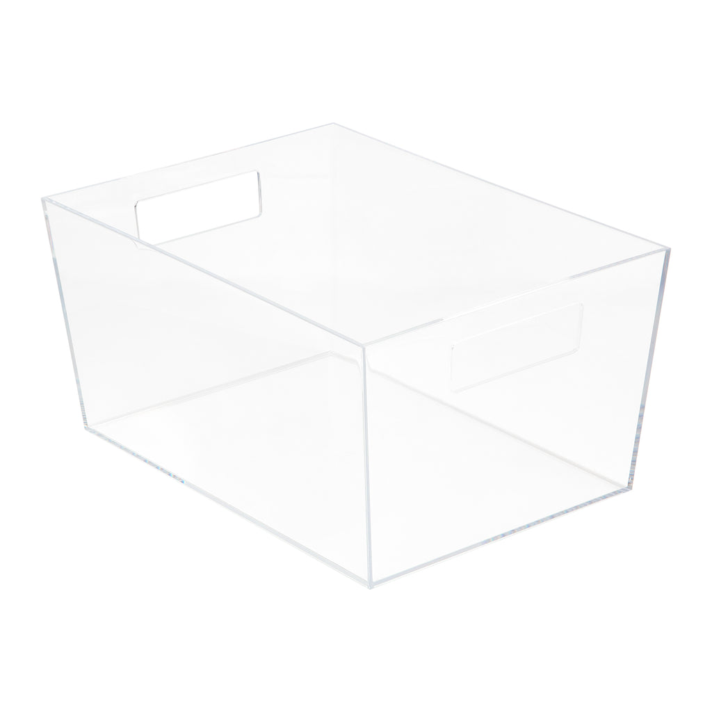Set  de 2 cajas acrílicas Transparentes XL