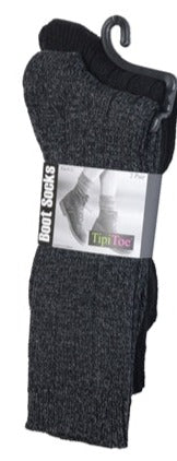 Women's 2-Pack Ribbed Boot Socks