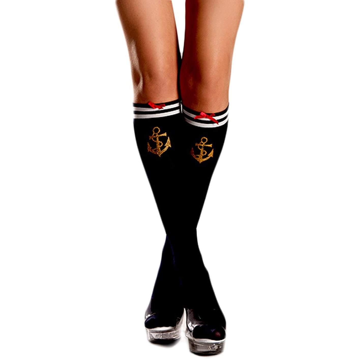 Navy sailor socks