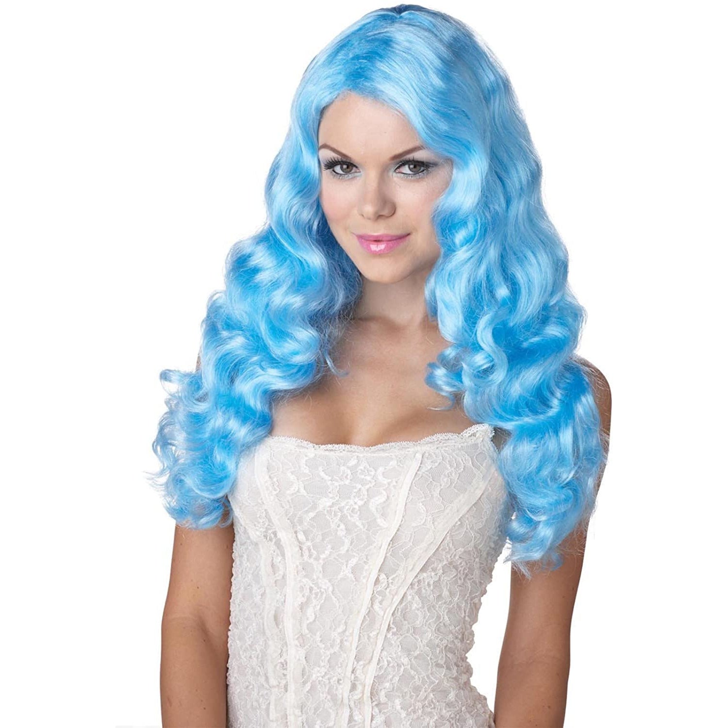 Blue Wig