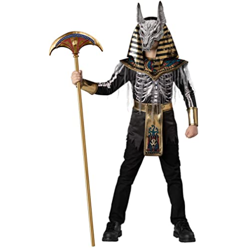 Anubis skeleton warrior Boy costume